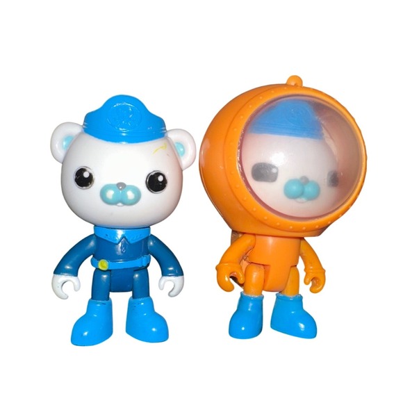 Mattel Other - Octonauts Barnacles Action Figure Lot Mattel 2010 Blue Uniform Orange Dive Suit